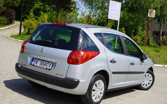 Peugeot 207 cena 6999 przebieg: 173000, rok produkcji 2008 z Katowice małe 277